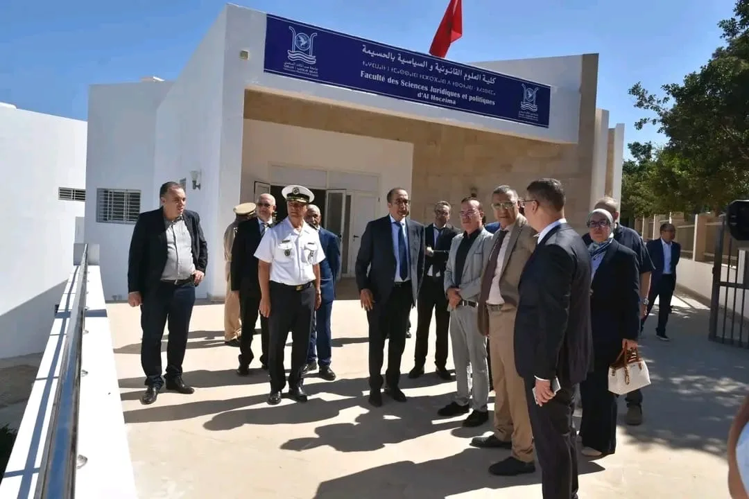 Le wali d'Al Hoceïma inspecte le site provisoire de la faculté de droit