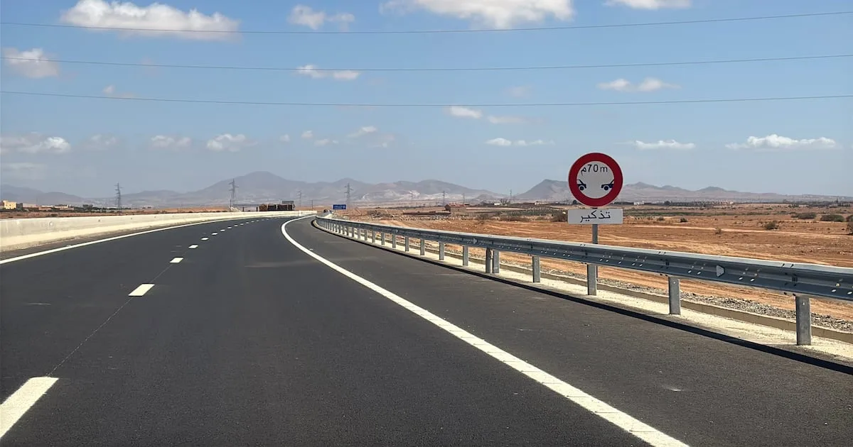 الطريق السيار الدريوش-جرسيف يتجاوز 95% من الأشغال