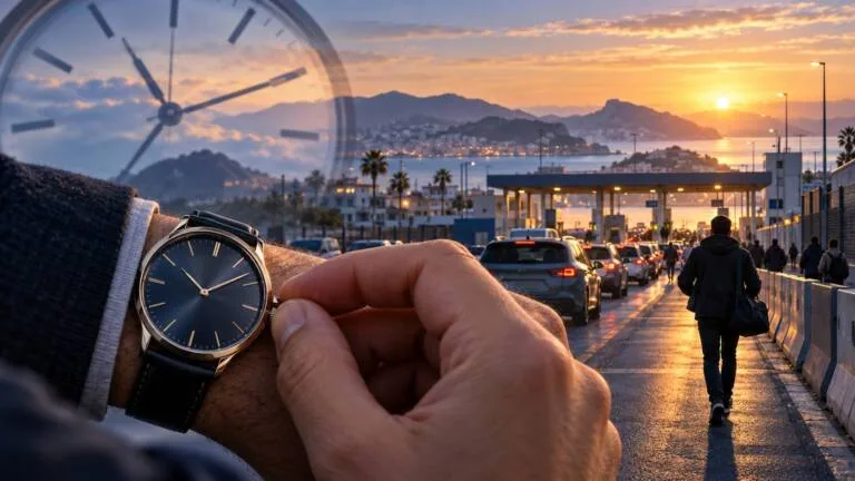 فارق التوقيت بين الناظور ومليلية يتقلص إلى ساعة واحدة