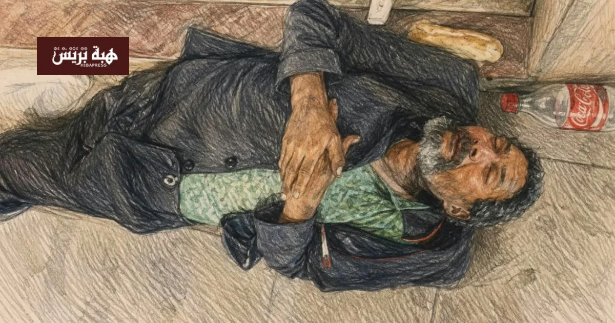 مسن بلا مأوى بالحسيمة بعد خروجه من مستشفى للأمراض العقلية