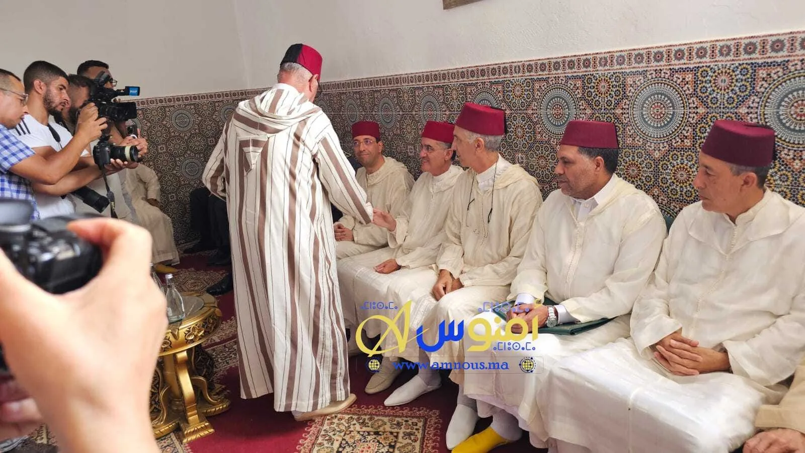 هبة ملكية لضريح الشريف محمد أمزيان بأزغنغان
