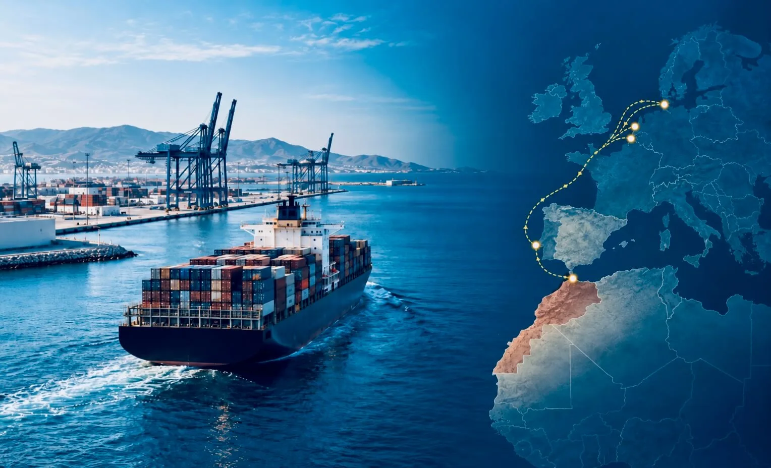 Nieuwe maritieme dienst verbindt Nador met Portugal en Noord-Europa