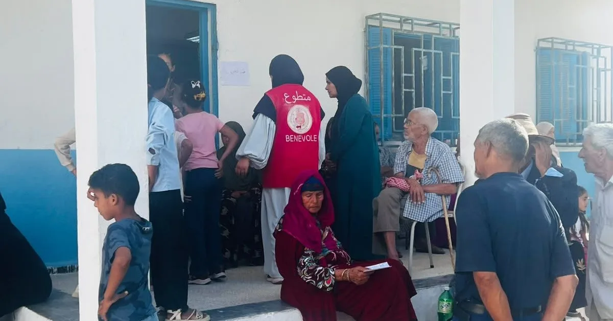 Caravane médicale pluridisciplinaire à Aïn El Batoum