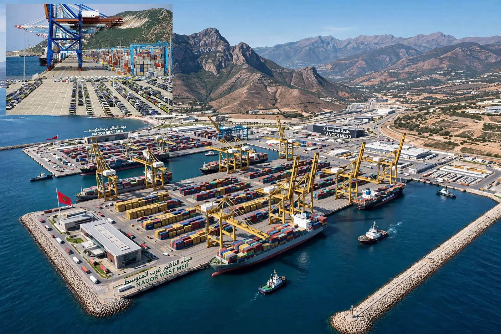 ميناءا الناظور وطنجة يدفعان المغرب نحو القرن 21 البحري