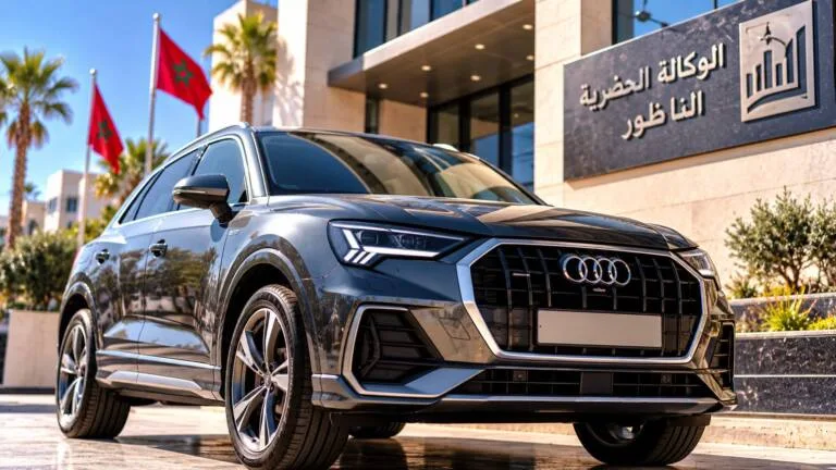 سيارة بمواصفات أودي Q3 تثير جدلاً حول اقتناء الوكالة الحضرية