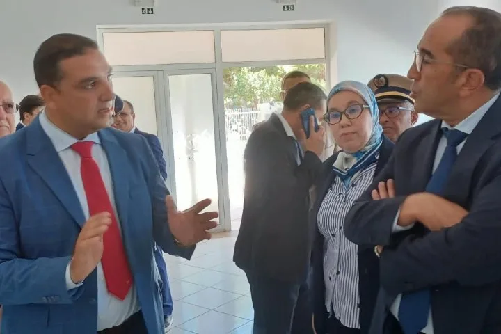 عامل الحسيمة يتفقد أشغال المركب الجامعي بآيت قمرة