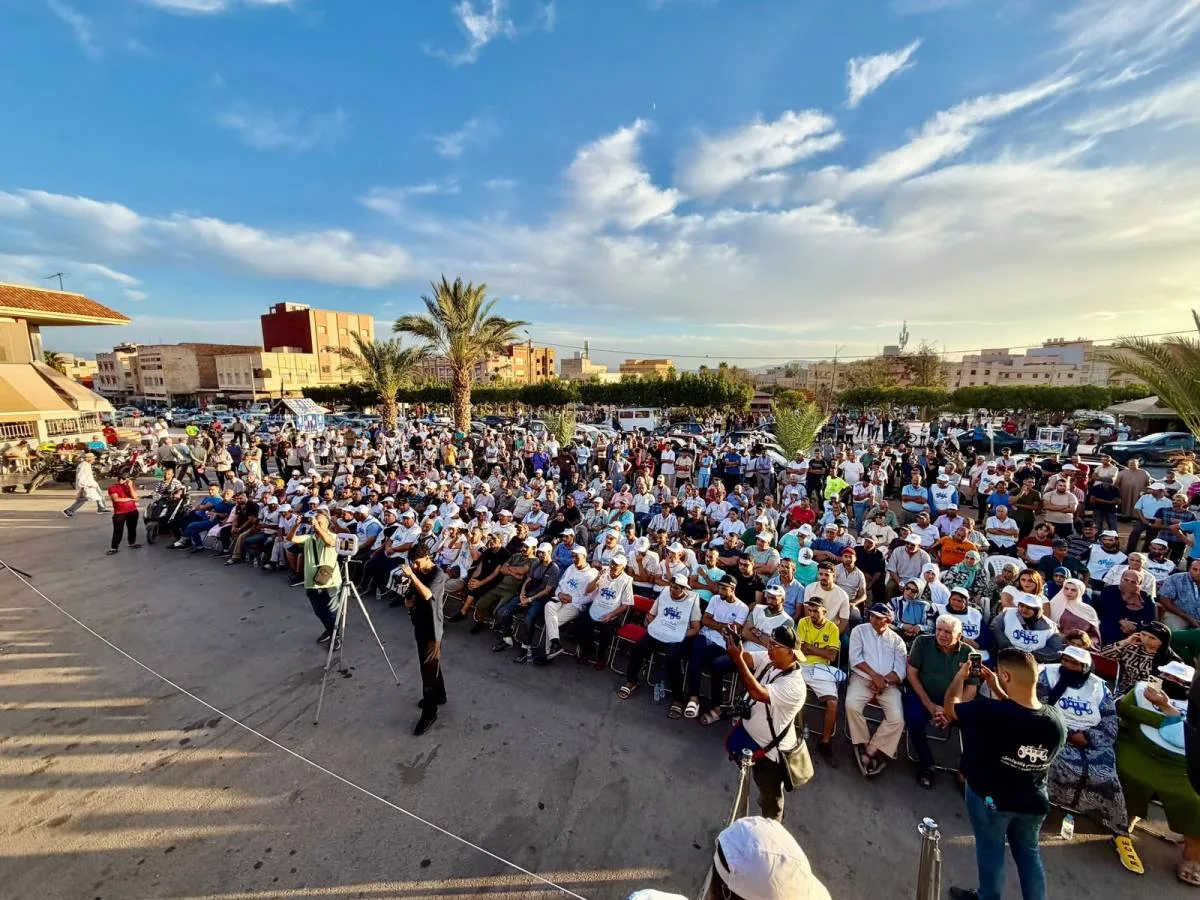مهرجان انتخابي كبير لحزب الأصالة والمعاصرة بزايو