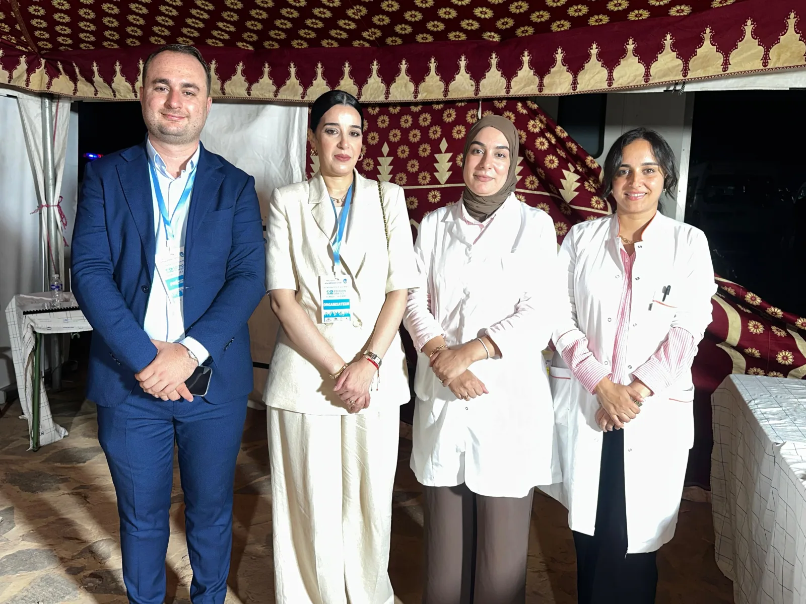 انطلاق حملة كبرى للتبرع بالدم بكورنيش الناظور احتفاء بعيد العرش