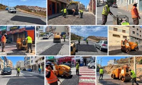 جماعة الحسيمة توضح بشأن صفقة إصلاح الحفر